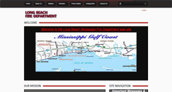 Desktop Screenshot of longbeachfiredepartment.com